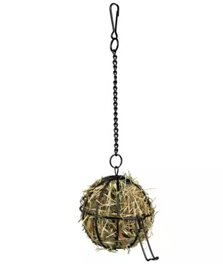 Trixie heinäpallo metallia - Jyrsijän ja kanin aktivointi - 4011905061054 - 1