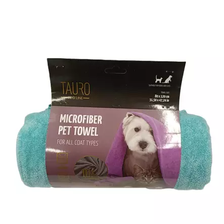 Tauro mikrokuitupyyhe 80x120cm minttu - Siivous- ja puhdistustuotteet - 4779051636907 - 2