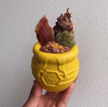 SodaPup Honey Pot Keltainen - Koiran muoviset ruokakupit - 810216026288 - 2