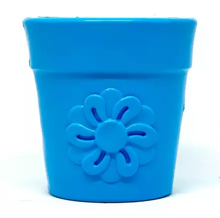 SodaPup Flower Pot Sininen L 1,9dl - Koiran muoviset ruokakupit - 810216026769 - 1